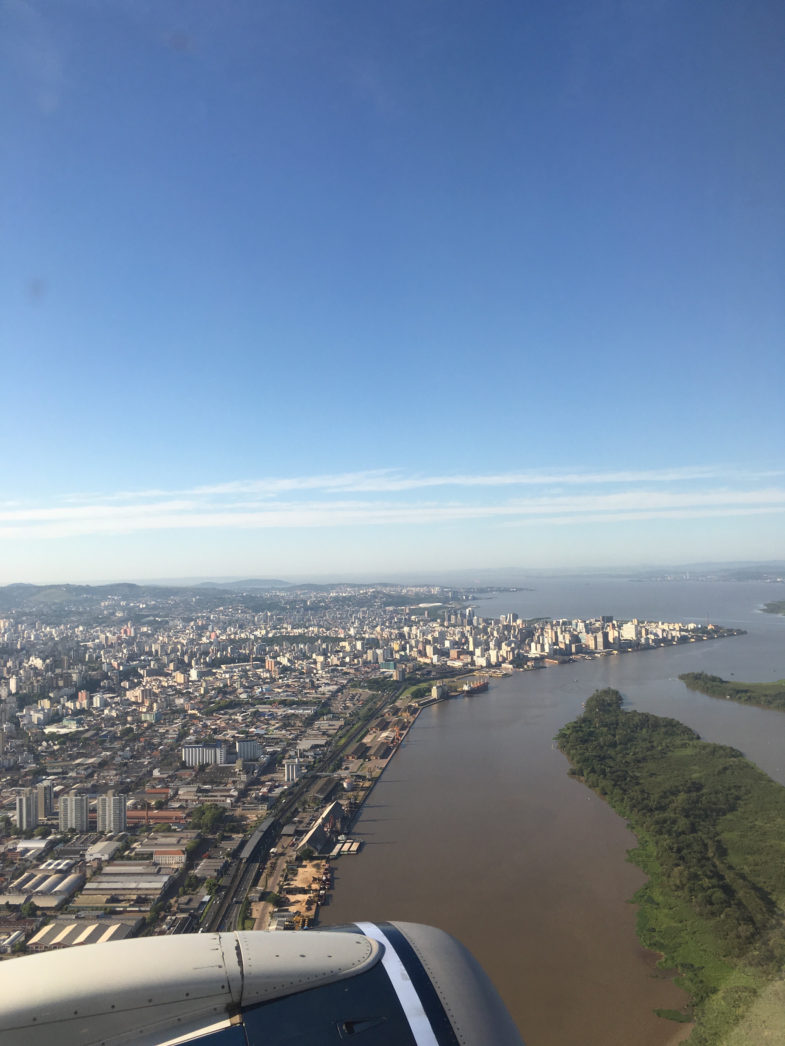 POA seen from the airplane window